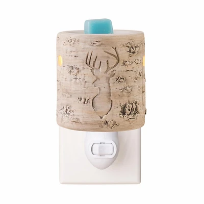 Réchauffeur de cire Accent de ScentSationals - Birch Réchauffeur - ampoule de 15w