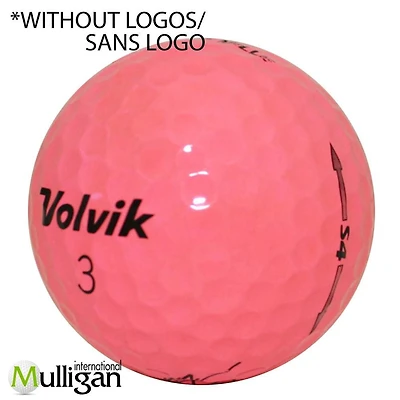 Mulligan - 48 Volvik Crystal 2e génération 5A Pristine Recycled Used Golf Balls, Color