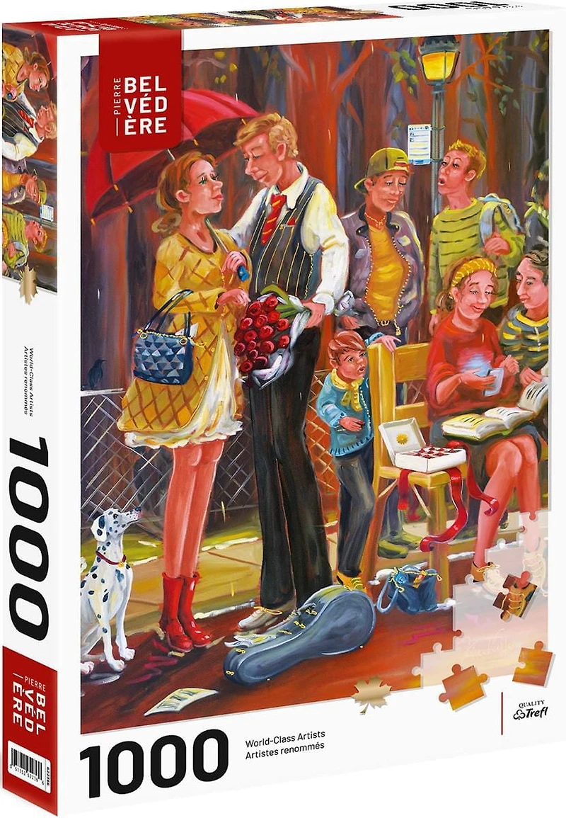 Pierre Belvedere, The Chocolate Box, 1000 piece puzzle