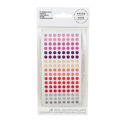 Post-it® Planner Dots NTD-PD-PP-EF, .25 in x .25 in (6.3 mm x 6.3 mm)
