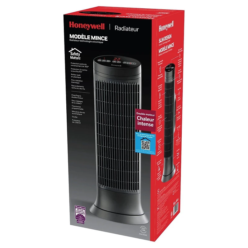 Honeywell HCE322VC Digital Ceramic Tower Heater