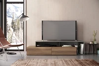 Nexera Tonik 72 in TV Stand, White