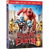 Fuyons La Planète Terre 3D (Blu-ray 3D + Blu-ray + DVD + Copie Numérique) (Bilingue)