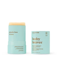 ATTITUDE baby leaves, Baume Visage et Joues, Sans Odeur, 30 g