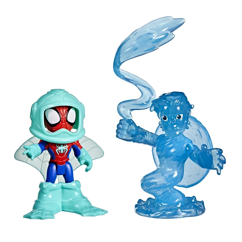 Marvel Spidey and his Amazing Friends Water-Webs Spidey & Hydro-Man Toys