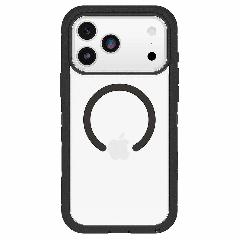 OtterBox Defender Pro XT Clear MagSafe Case w/Camera Control Dark Side (Black) for iPhone 17( Pro 6.3)