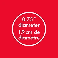 Tringle à rideaux réglable Mainstays avec embouts décoratifs, noire de 106,68 cm à 213,36 cm