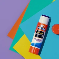 Bâtons de colle parfumés d'Elmer's, paquet varié, comprends bâtons de colle violette disparaissant, colle scolaire sûre et non toxique 12 pièces (6 g par pièce)