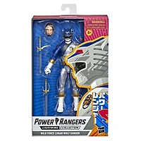 Power Rangers Lightning Collection Wild Force Lunar Wolf Ranger 6-Inch Premium Collectible Action Figure Toy Power Pop Art Packaging Variant