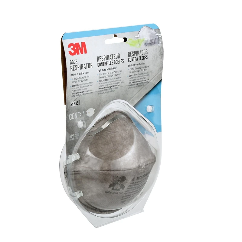 Respirateur 3M(MC) odeurs de peinture et adhésifs