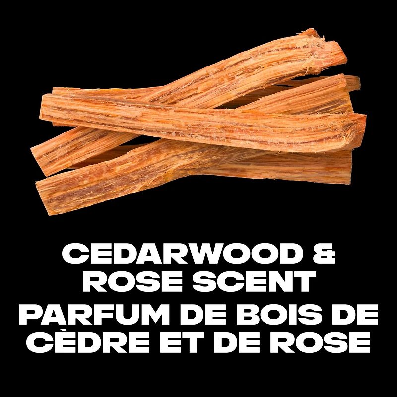 Désodorisant pour une protection contre les odeurs, AXE Planche à Roulettes et Roses Fraîches Bois de Cèdre & Rose, 113g 113 g Atomiseur corporel