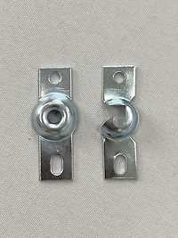 Mainstays Inside Mount Bracket, Nickel, Inside Mount Brackets