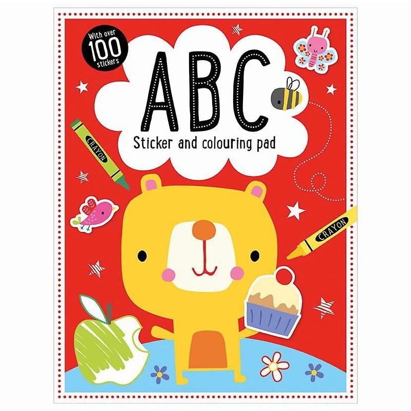 ABC Sticker and Colouring
