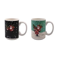 Holiday Time Tasse en céramique thermoactive -Père Noël, 1 pièce