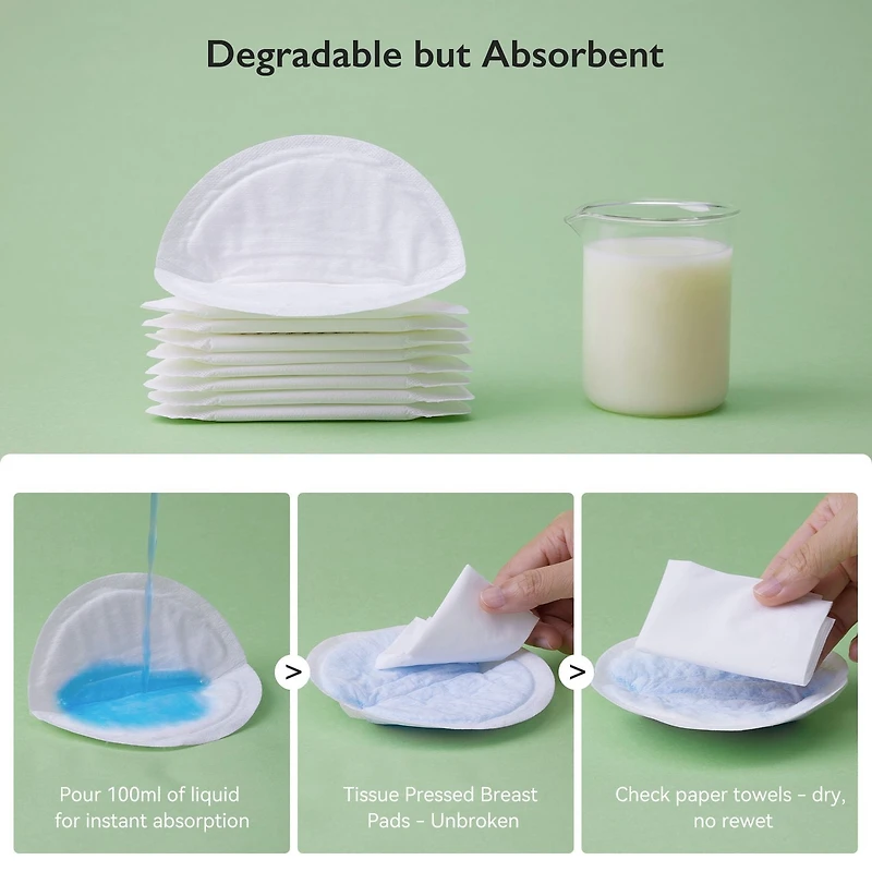Momcozy Bamboo Fiber Disposable Nursing Pads 80 count