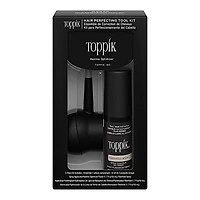Trousse d’outils Toppik avec applicateur en vaporisateur, optimiseur de ligne capillaire et vaporisateur FiberHold, ensemble de 3 pièces, 50 ml