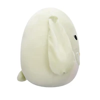 Peluche Squishmallows de Pâques 16" - Hara le lapin vert avec du jus de carotte