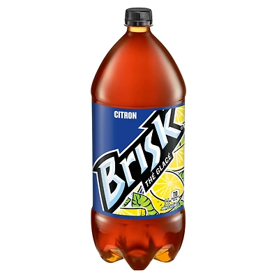 Thé glacé au citron Brisk® 2 L, bouteille.