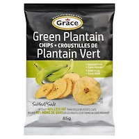 Grace Kennedy Salted Plaintain Chips, 85 g