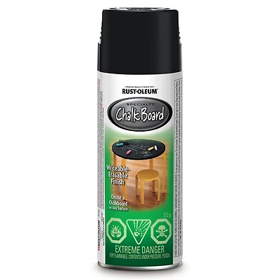 Peinture aérosol Specialty de Rust-Oleum pour tableau noir DIY CANVAS TOTE