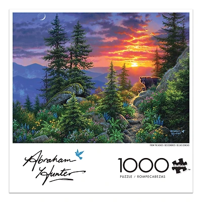 Buffalo Games Abraham Hunter From the Ashes 1000-Piece Interlocking Jigsaw Puzzle for Adults Ages 14+