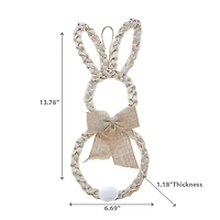 Bunny En Bois Avec Mur De Murs