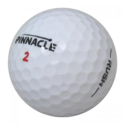 Mulligan - 12 Pinnacle Rush 4A Recycled Used Golf Balls, White