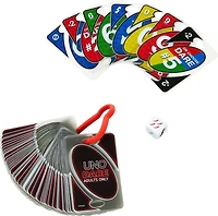 Jeu de cartes ​UNO® Dare Adults Only pour soirées de jeux, déplacements, camping et fêtes Âges 18+