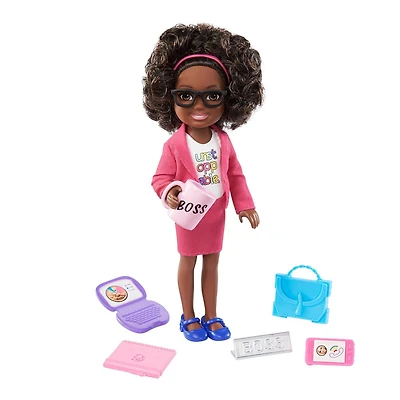Barbie Chelsea Can Be Playset with Brunette Chelsea Boss Doll