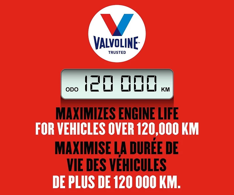 Valvoline Maxlife High Mileage Synthetic Blend 5W20 Motor Oil