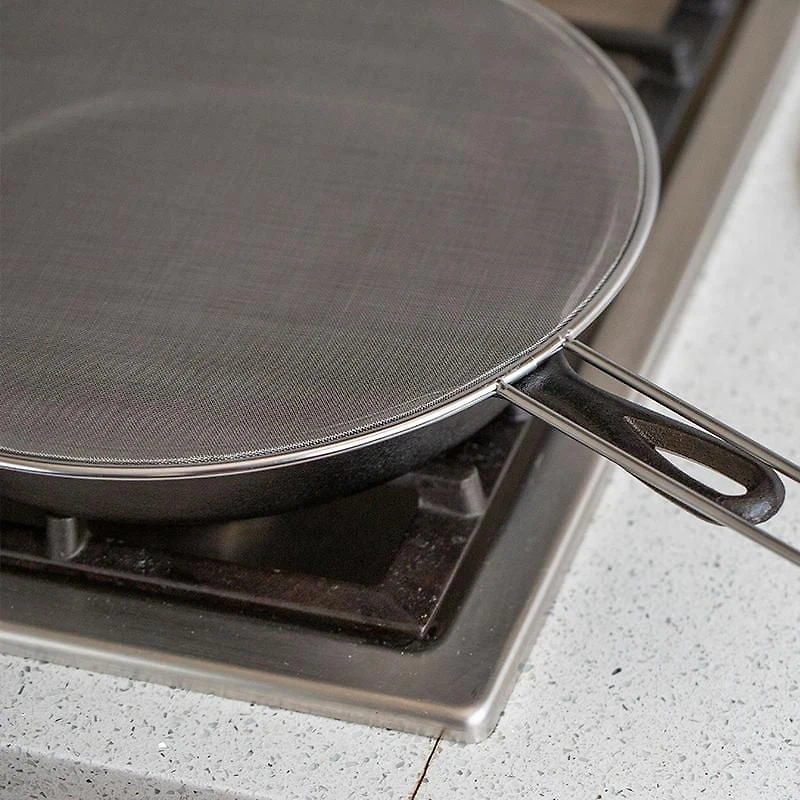 Ecran en acier inoxydable Lodge de 13 po