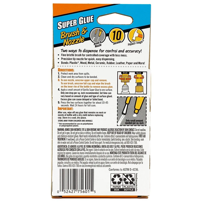 Super Colle Pinceau et Buse