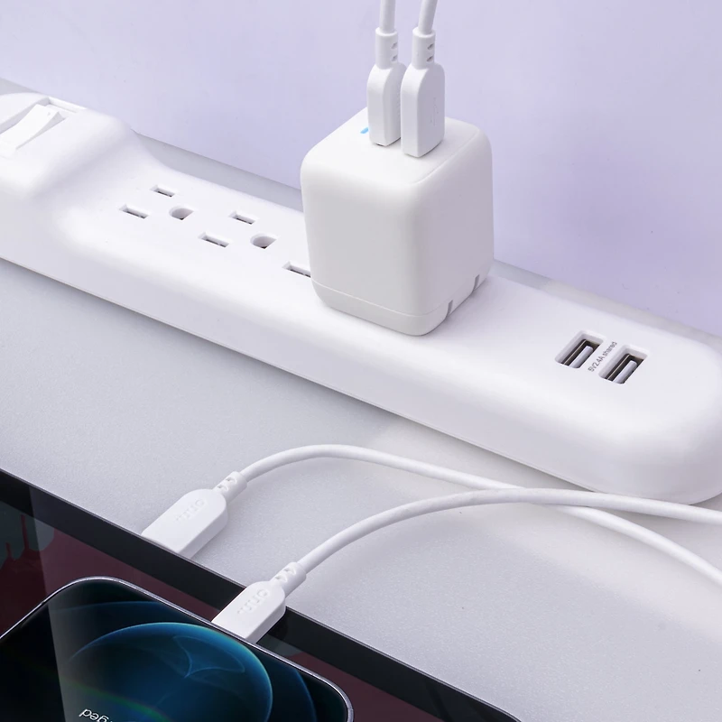 Chargeur mural compact certifié USB-C à chargement rapide avec Power Delivery de 40 W d’onn.