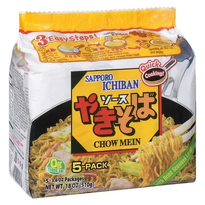 Sapporo Ichiban Chow Mein 5pk