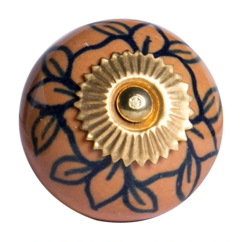 KNOB-IT VINTAGE HANDPAINTED CERAMIC KNOBS (12-Pack) KI1224