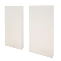 Nexera Lit rangement et tête de lit Foliage avec 2 panneaux extension, Noyer et Blanc