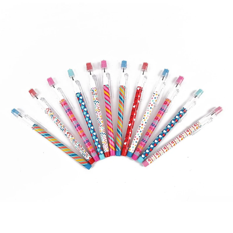 12 PUSH PENCILS
