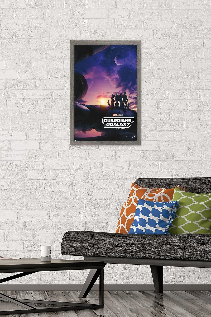 Marvel Guardians of the Galaxy Vol. 3 - Teaser One Sheet Wall Poster, 22.375" x 34"