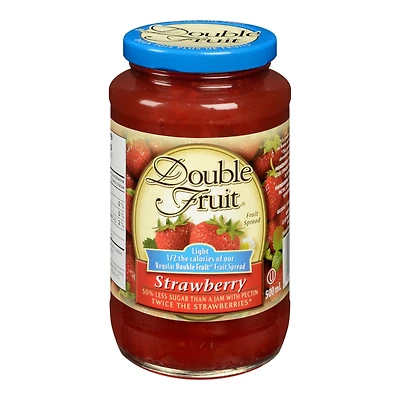 Double Fruit Légère tartinade de fraises 500mL 500 ml
