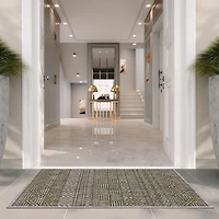 SAFAVIEH Courtyard Altan Tapis Intérieur/Extérieur à Chevrons