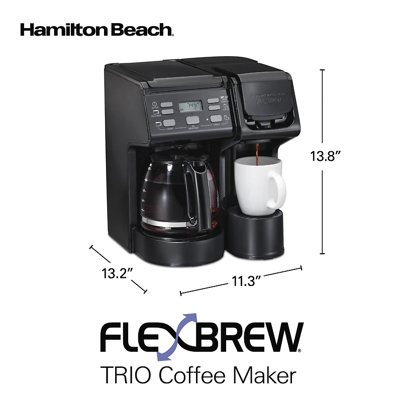 Hamilton Beach FlexBrew Trio Coffee Maker 49905C