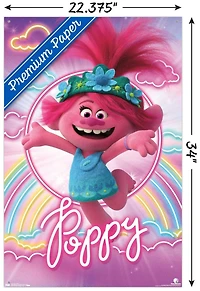 DreamWorks Trolls 2 - Poppy Wall Poster, 22.375" x 34" Framed