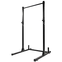 Support de squat réglable multifonctions Everyday Essentials d'une capacité de 500 livres avec barre de traction et supports de poids
