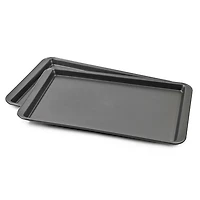 Pillsbury 2pc cookie sheet set , 15" x10", 2-Pack Med Cookie Sheet