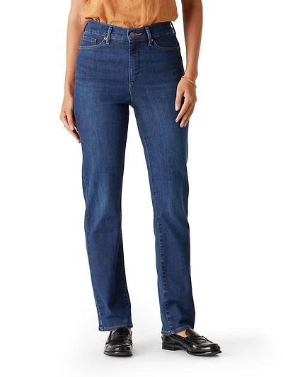 Levi Strauss Signature™ Women's High Rise Straight Jeans