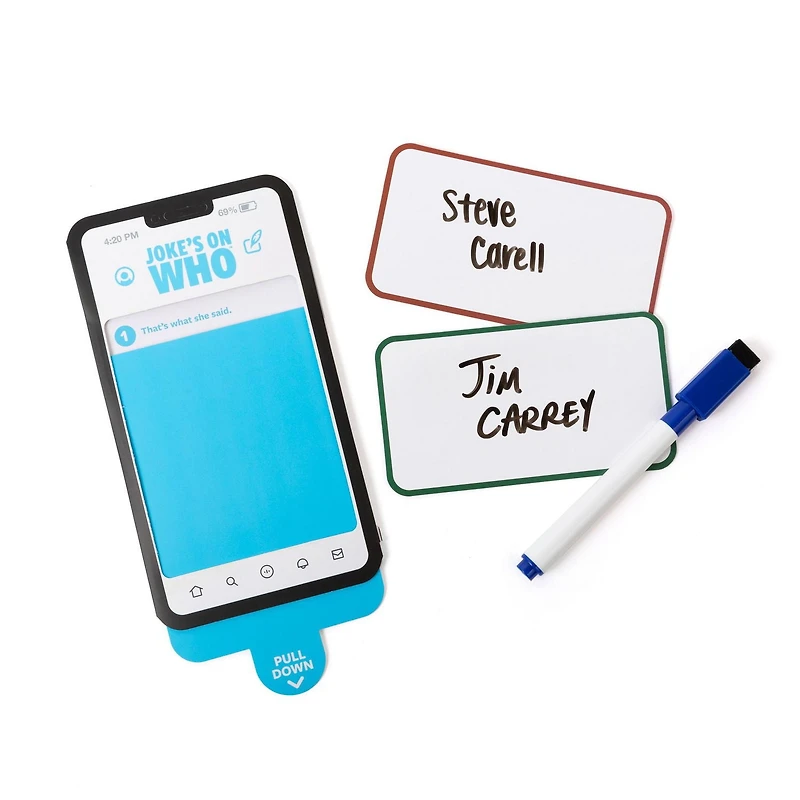 Des blagues sur qui ? — Le jeu-questionnaire Fake Quote, les jeux-questionnaires pour adultes, les jeux pour adultes pour les soirées de jeux par Relatable