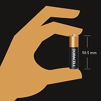 Duracell 1.5V Coppertop Alcalines, AAA <br>Piles, un Paquet de 12