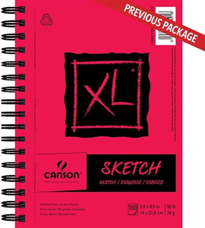 Carnet de croquis, 5.5 po x 8.5 po