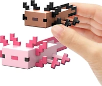 Minecraft Figurines articulées et acc. Échelle 8,26 cm Collection Axolotls