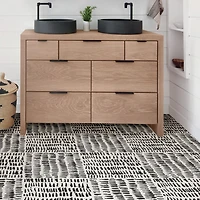 FloorPops Noleby Lot de 20 carreaux de sol à décoller et à coller